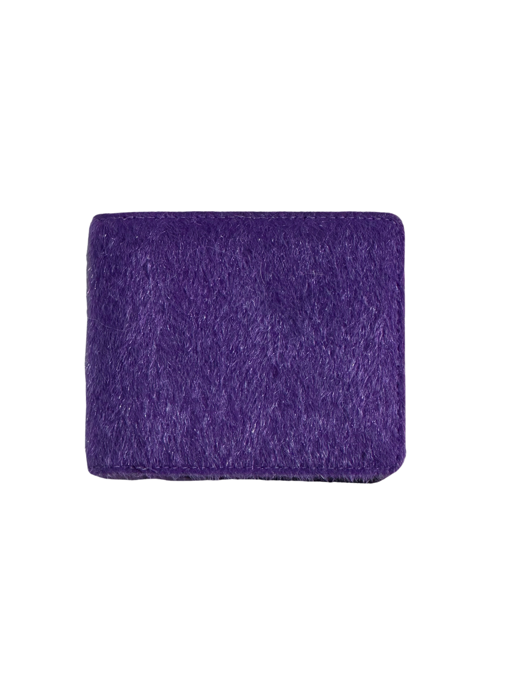 Purple Mohair Wallet