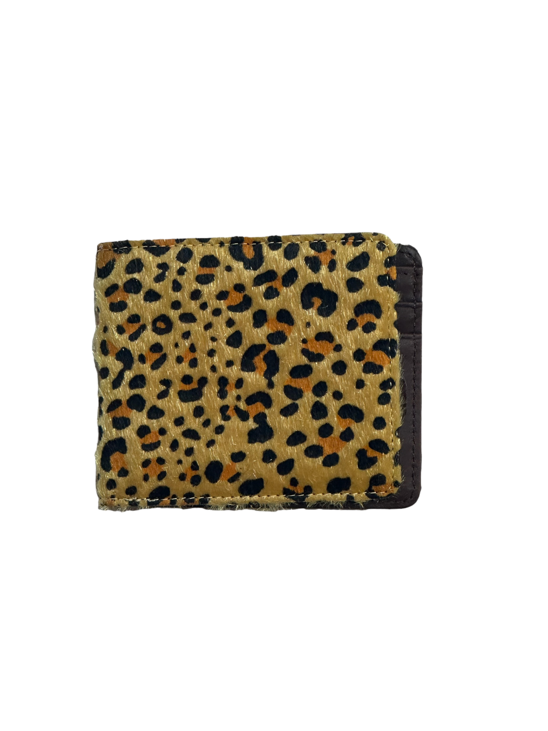 Cheetah Mohair Wallet