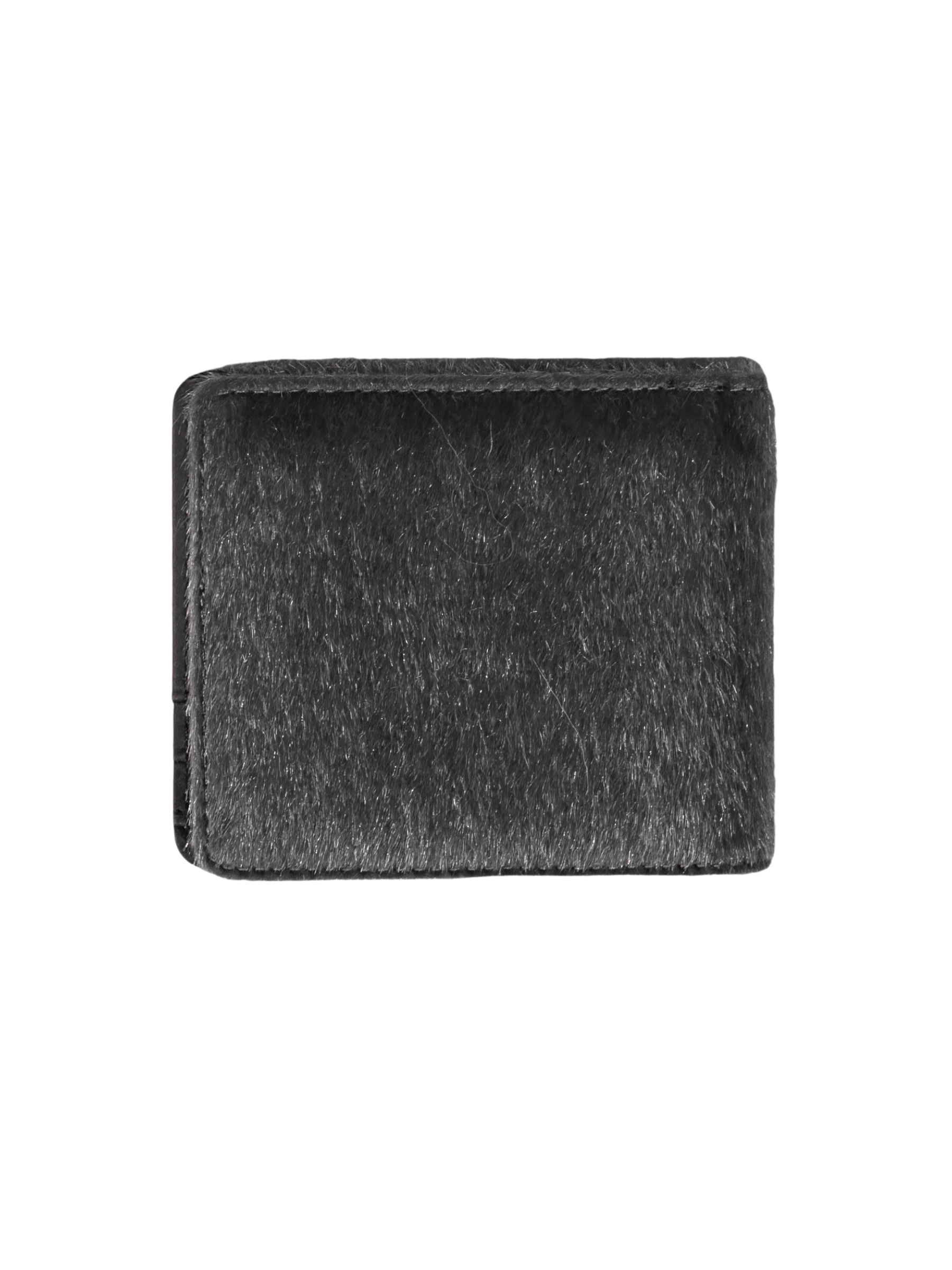 Grey Mohair Wallet