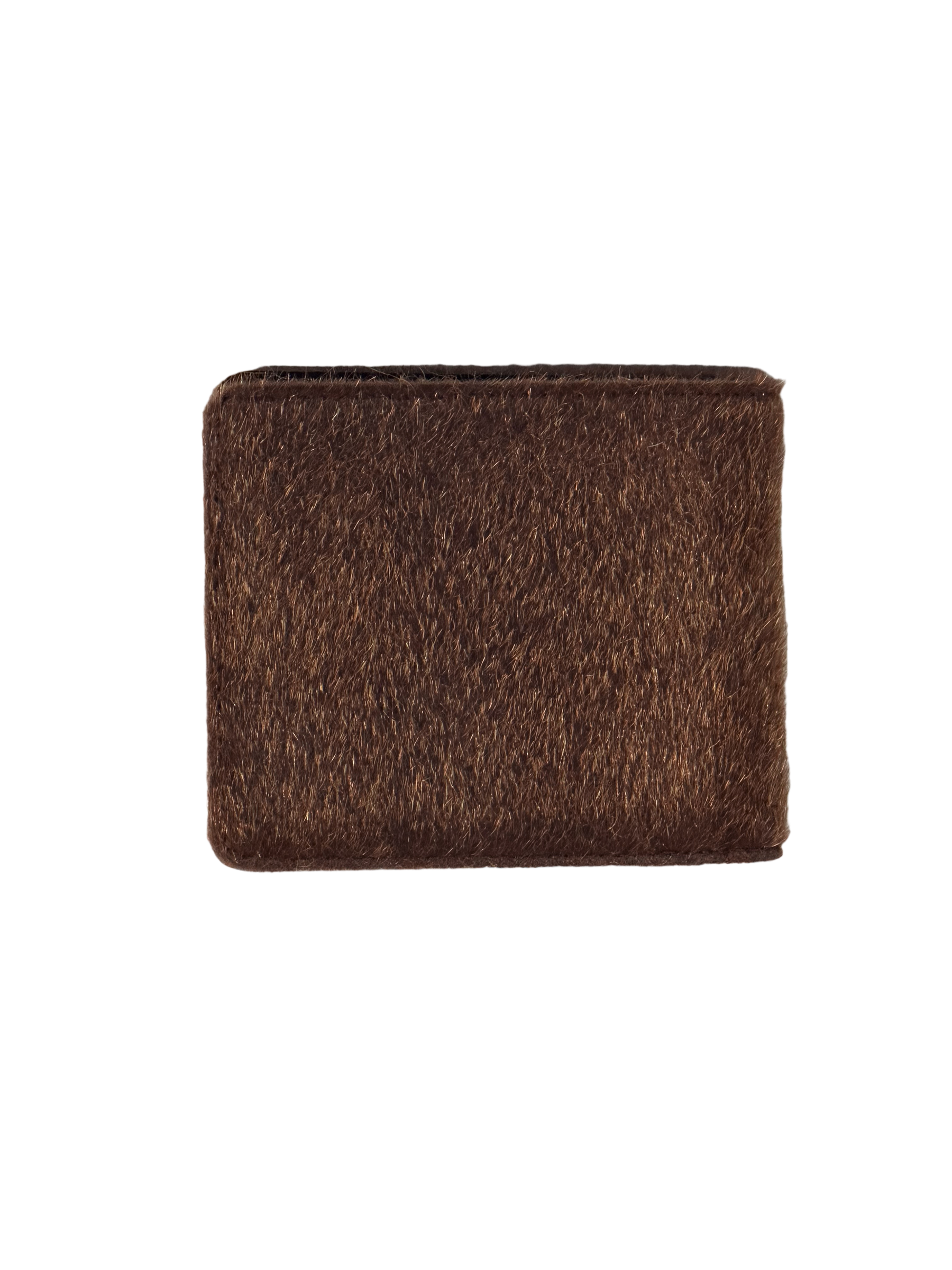 Brown Mohair Wallet