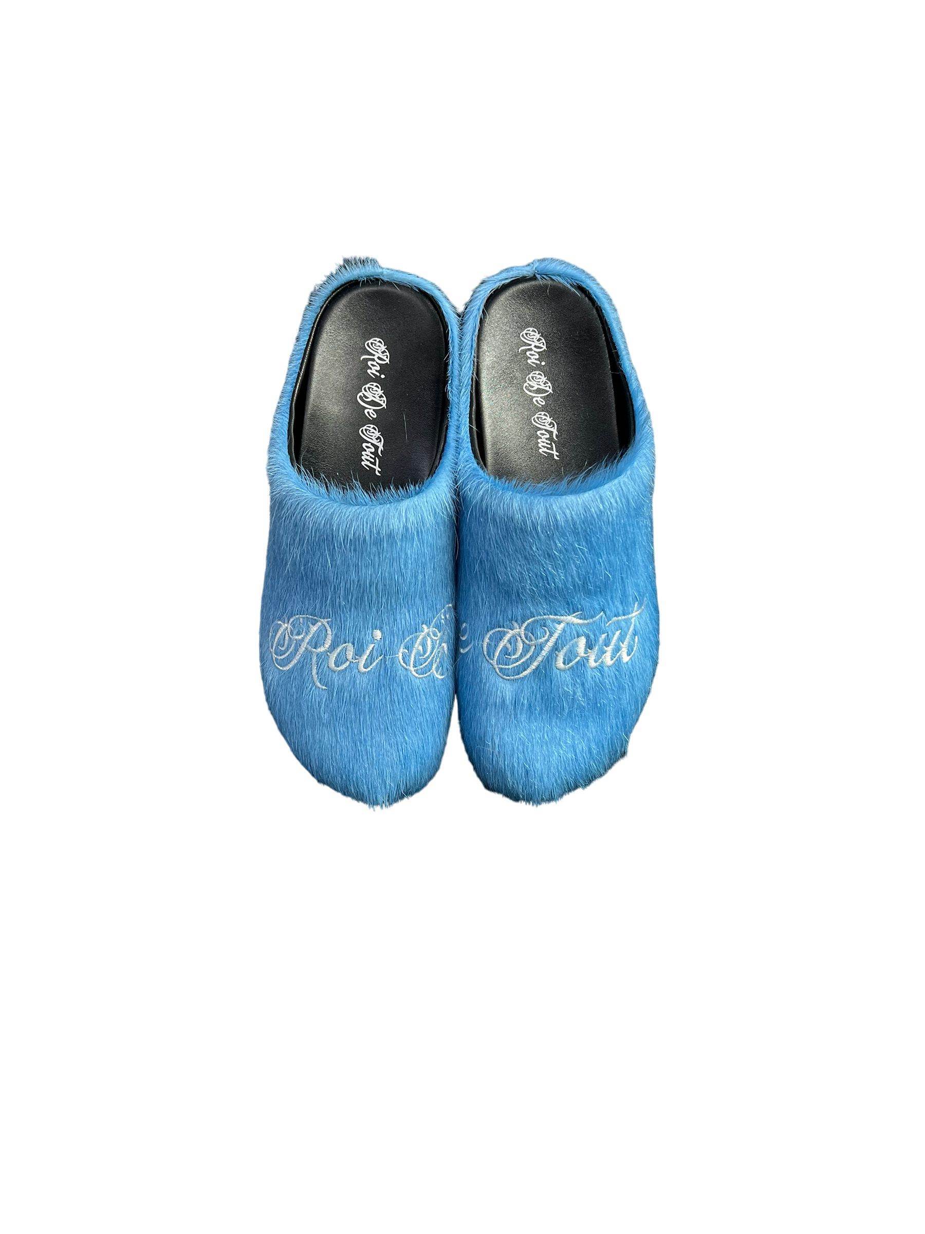 ICE BLUE HAIR SLIDES