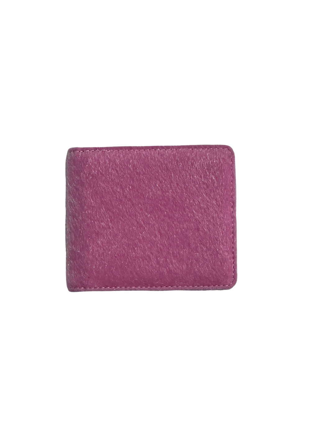 Pink Mohair Wallet