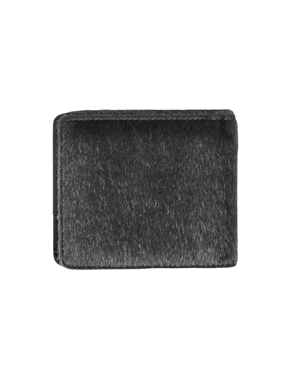 Grey Mohair Wallet