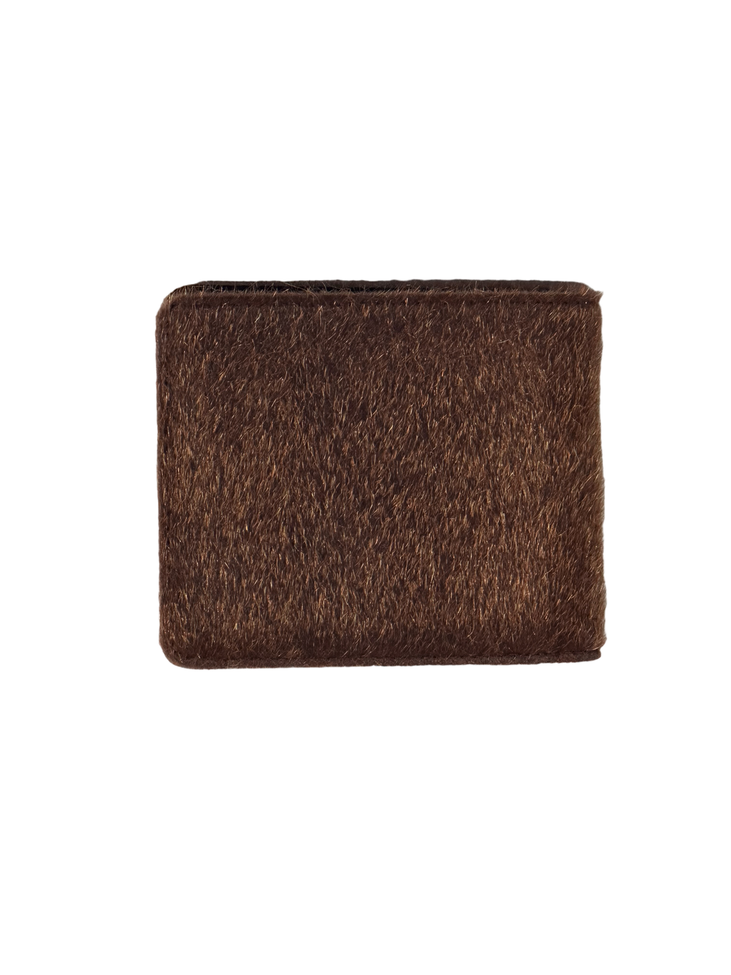 Brown Mohair Wallet