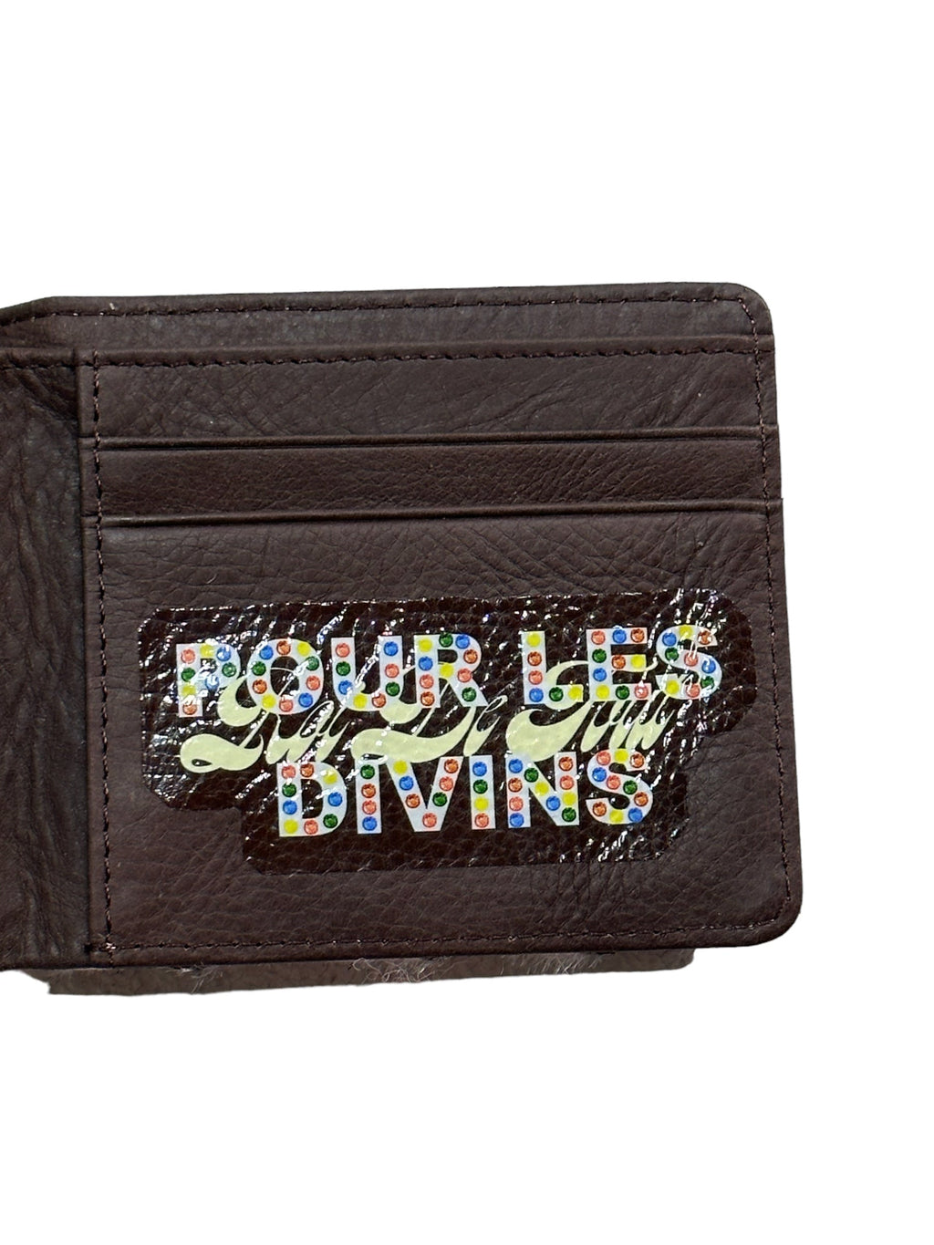 Purple Mohair Wallet