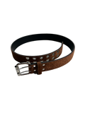 Brown short hair belt