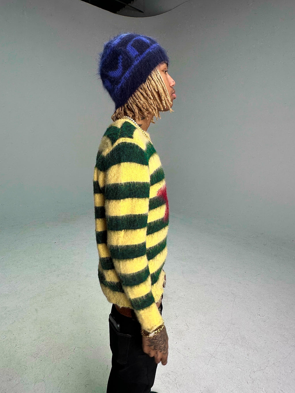 Jamaica Stripe Mohair