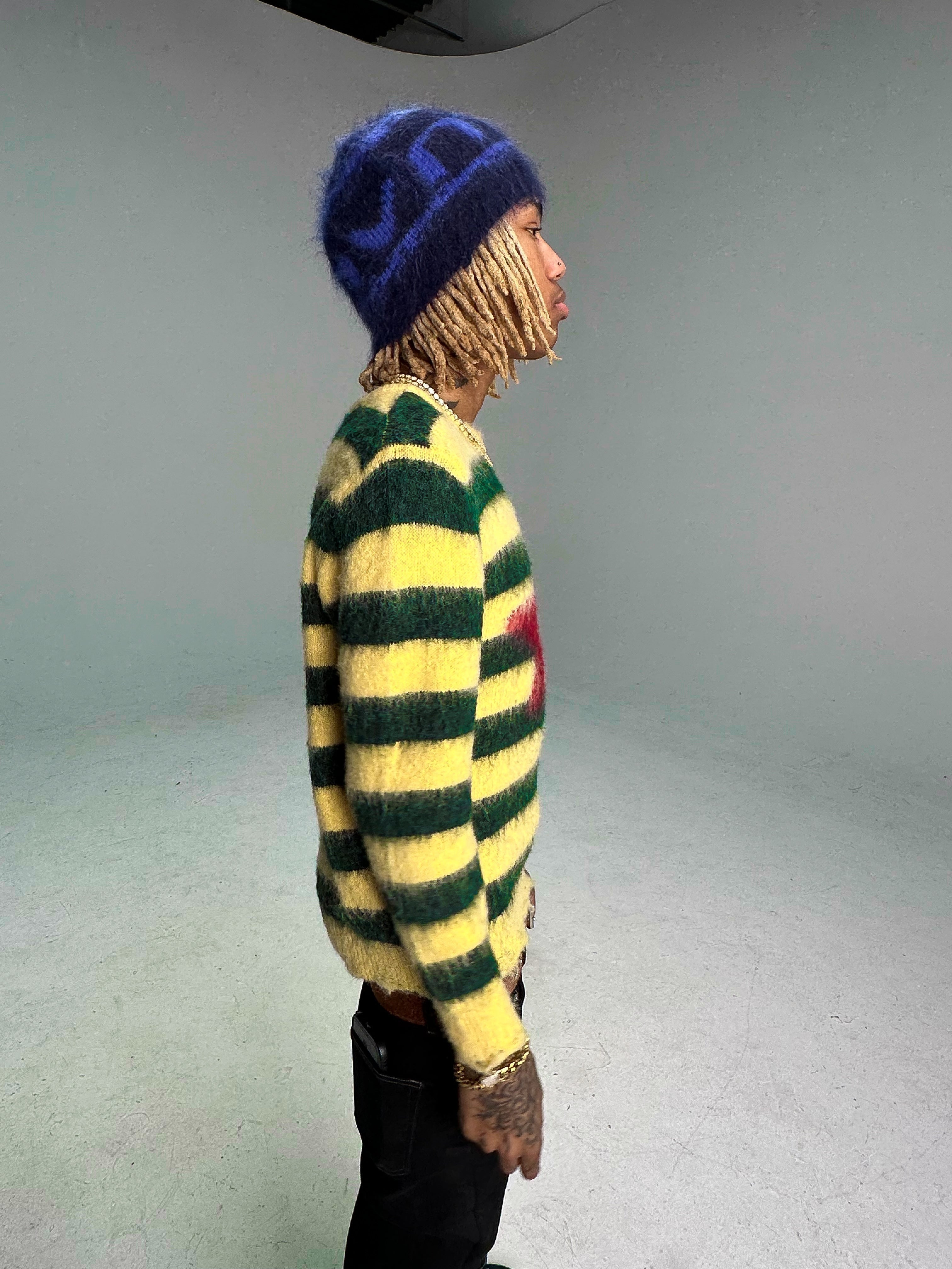 Jamaica Stripe Mohair