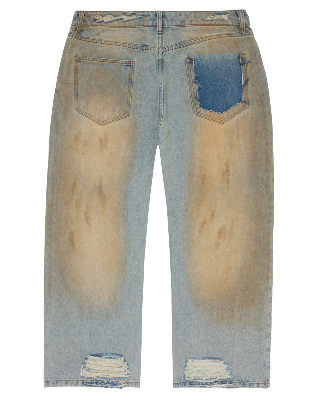 RDT MUD THRASHED DENIM