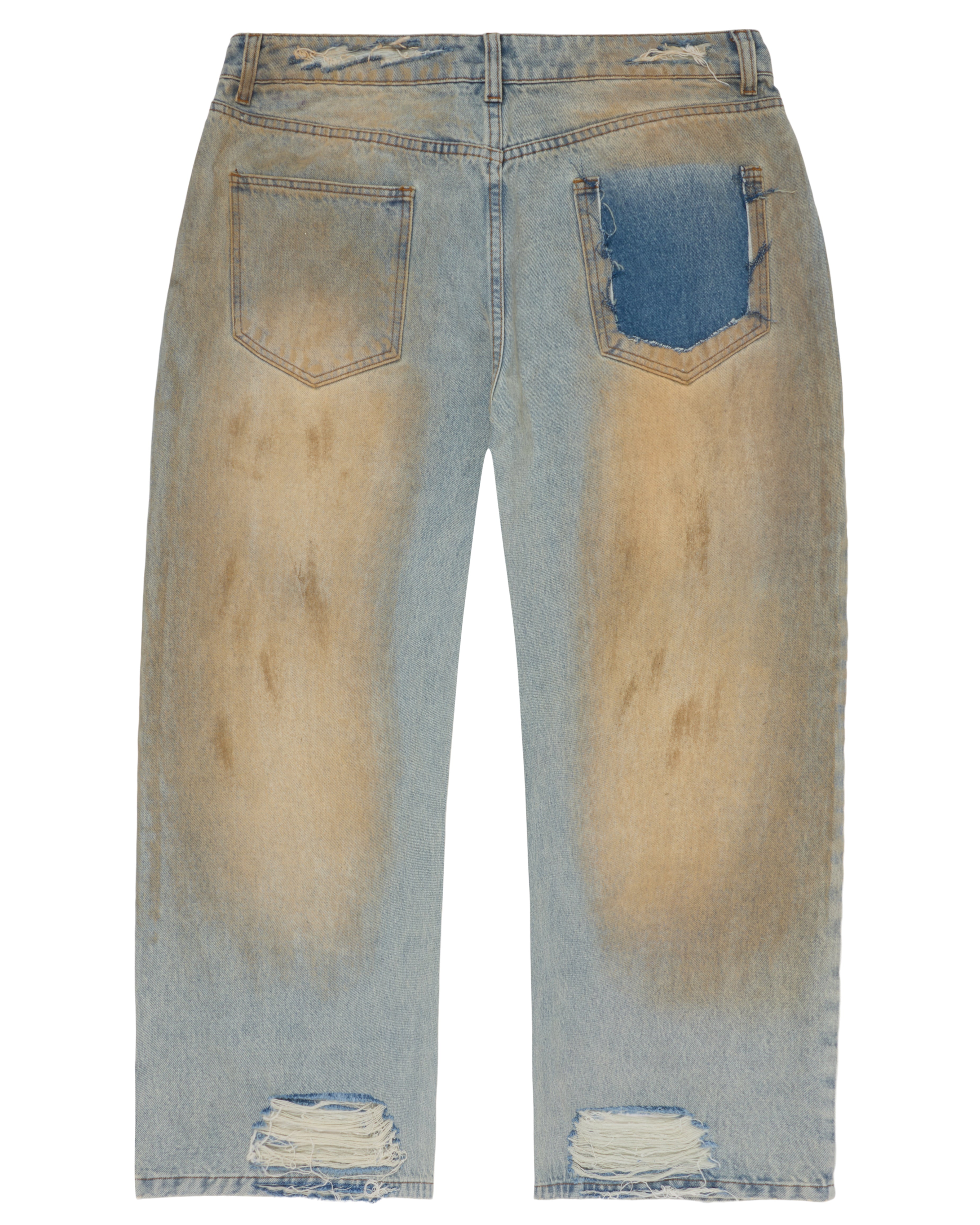 RDT MUD THRASHED DENIM