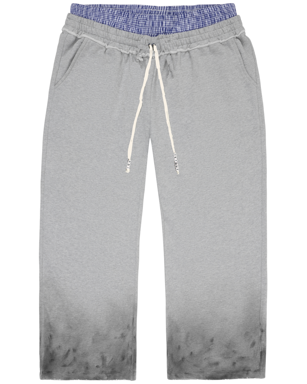 "LA DIRTBAG" DOUBLE WAISTED SWEATS