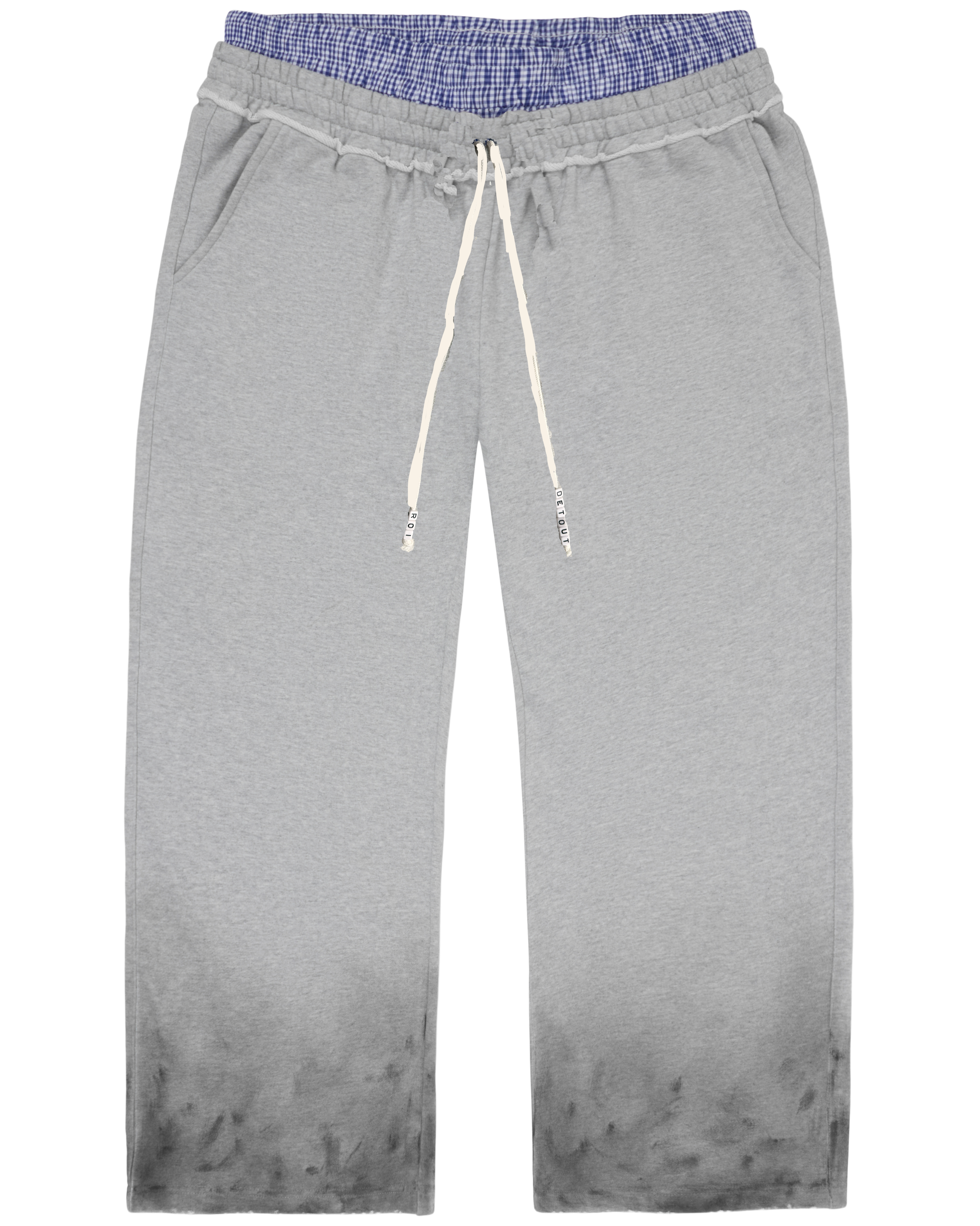"LA DIRTBAG" DOUBLE WAISTED SWEATS